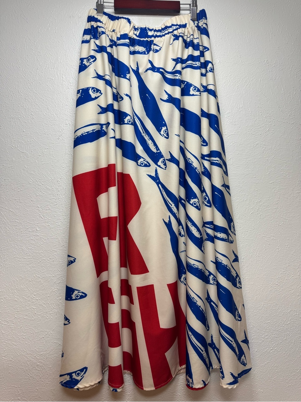 Fresh Fish Graphic Circle Skirt